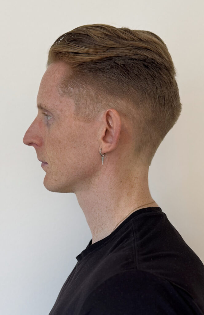 portrait profile left